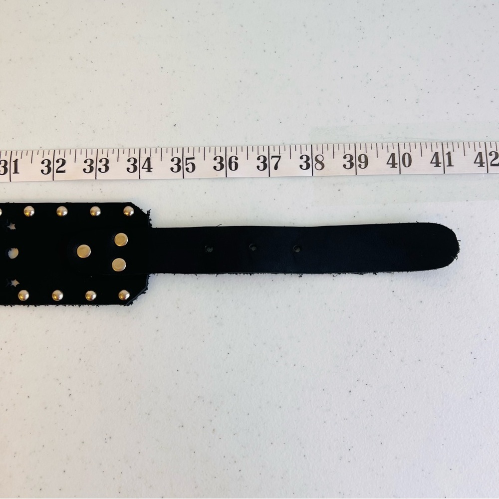 Amazing Western Horse Head Belt Leather Suede Thick - Picture 8 of 9